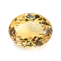 13.92 Ct. Yellow Citrine from Ceylon (Sri Lanka) Video