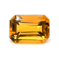 7.11 Ct. Orangish Yellow Citrine from Ceylon (Sri Lanka) Video