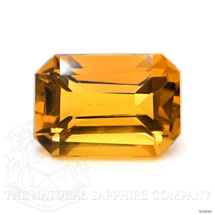7.11 Ct. Orangish Yellow Citrine from Ceylon (Sri Lanka)