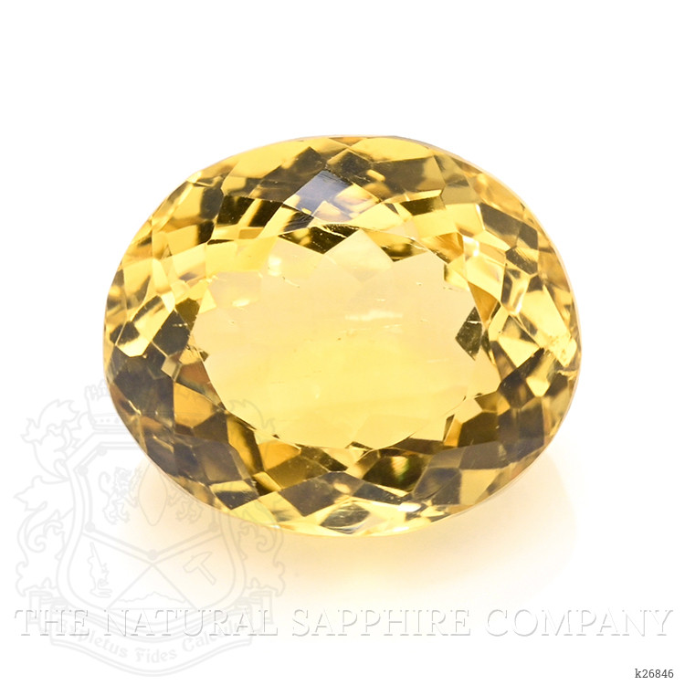 8.30 Ct. Yellow Citrine from Ceylon (Sri Lanka)