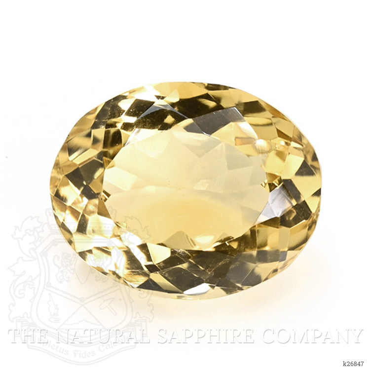 6.88 Ct. Yellow Citrine from Ceylon (Sri Lanka)