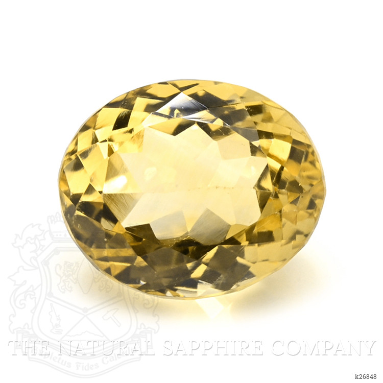 8.32 Ct. Yellow Citrine from Ceylon (Sri Lanka)