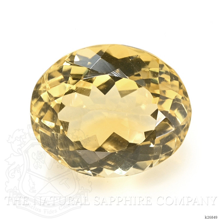 8.86 Ct. Yellow Citrine from Ceylon (Sri Lanka)