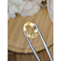 7.76 Ct. Yellow Citrine from Ceylon (Sri Lanka) Life Style