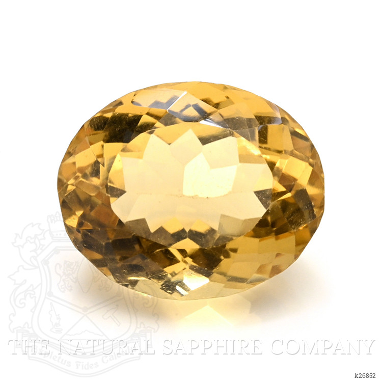 11.61 Ct. Yellow Citrine from Ceylon (Sri Lanka)