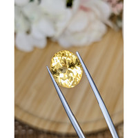 8.42 Ct. Yellow Citrine from Ceylon (Sri Lanka) Life Style