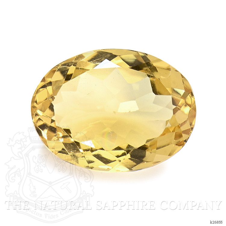 6.58 Ct. Yellow Citrine from Ceylon (Sri Lanka)