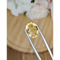 6.58 Ct. Yellow Citrine from Ceylon (Sri Lanka) Life Style