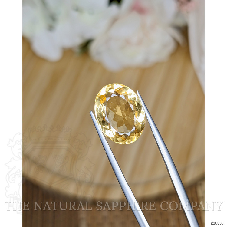 7.00 Ct. Yellow Citrine from Ceylon (Sri Lanka)