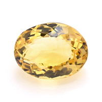 10.75 Ct. Yellow Citrine from Ceylon (Sri Lanka) Video