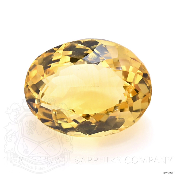 10.75 Ct. Yellow Citrine from Ceylon (Sri Lanka)