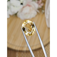 10.75 Ct. Yellow Citrine from Ceylon (Sri Lanka) Life Style