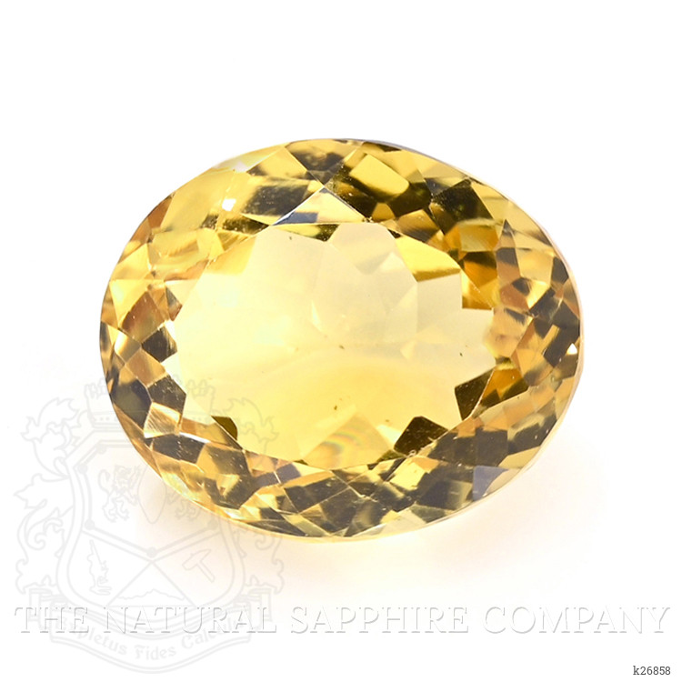 7.93 Ct. Yellow Citrine from Ceylon (Sri Lanka)