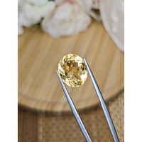 7.93 Ct. Yellow Citrine from Ceylon (Sri Lanka) Life Style
