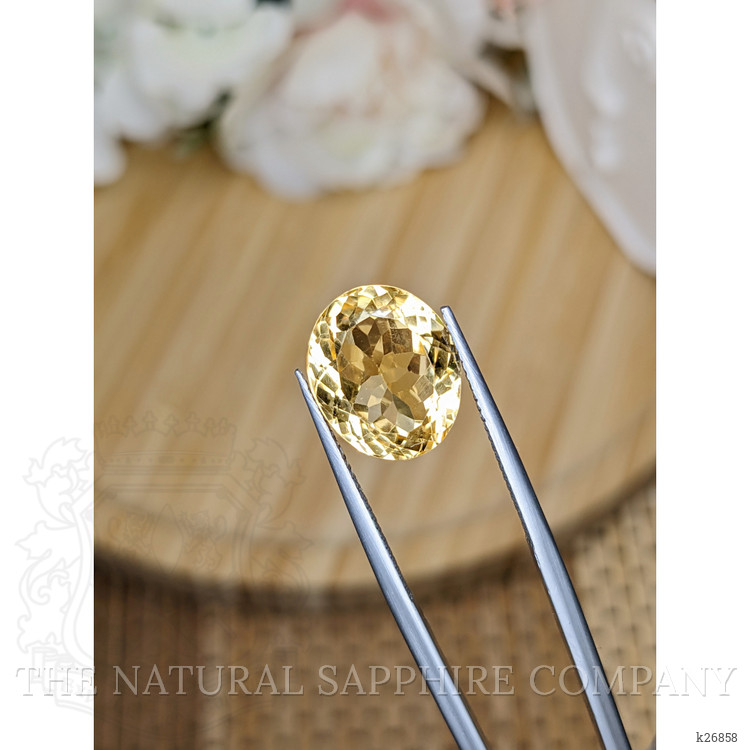 7.93 Ct. Yellow Citrine from Ceylon (Sri Lanka)