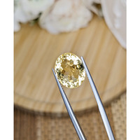 7.44 Ct. Yellow Citrine from Ceylon (Sri Lanka) Life Style