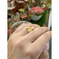 7.44 Ct. Yellow Citrine from Ceylon (Sri Lanka) Life Style