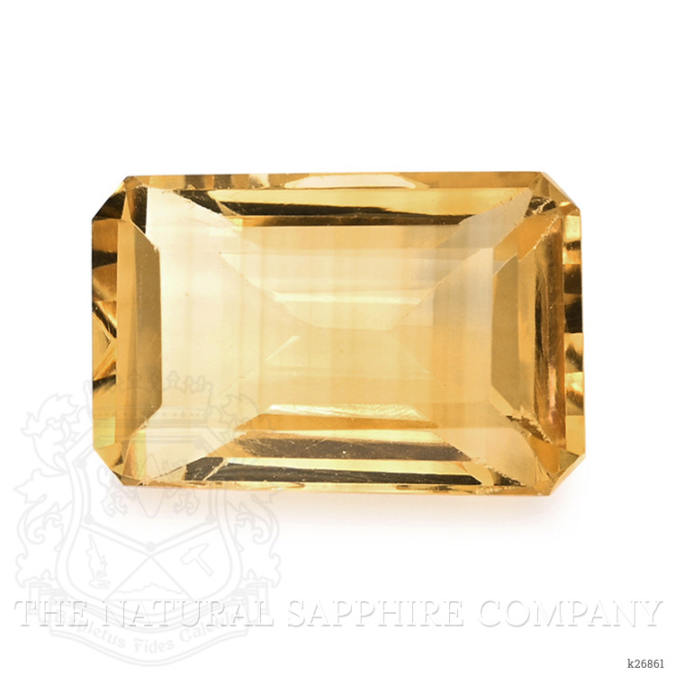 4.88 Ct. Yellow Citrine from Ceylon (Sri Lanka)
