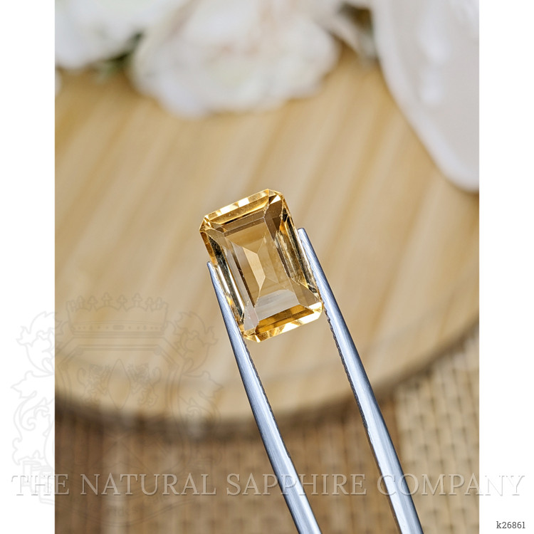 4.88 Ct. Yellow Citrine from Ceylon (Sri Lanka)