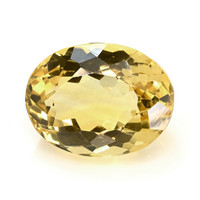 8.55 Ct. Yellow Citrine from Ceylon (Sri Lanka) Video
