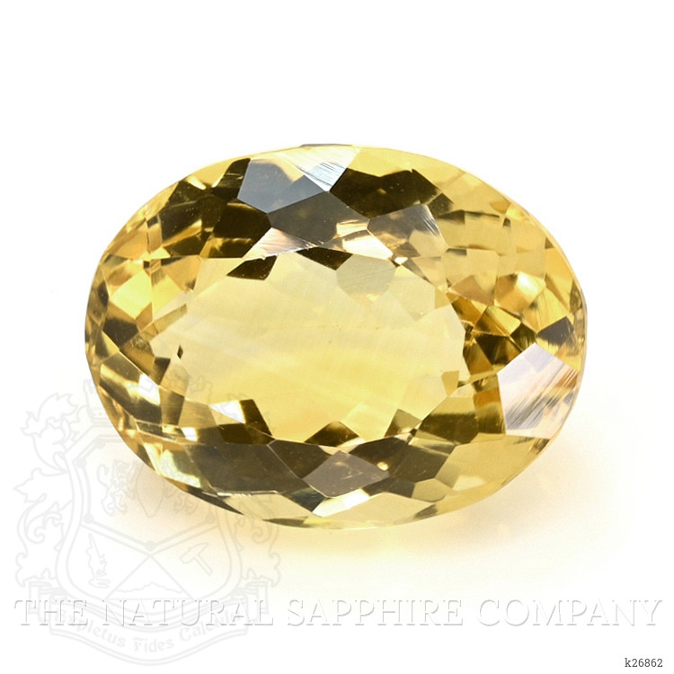 8.55 Ct. Yellow Citrine from Ceylon (Sri Lanka)
