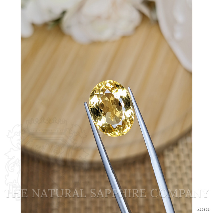 8.55 Ct. Yellow Citrine from Ceylon (Sri Lanka)