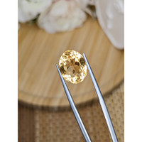 7.90 Ct. Yellow Citrine from Ceylon (Sri Lanka) Life Style