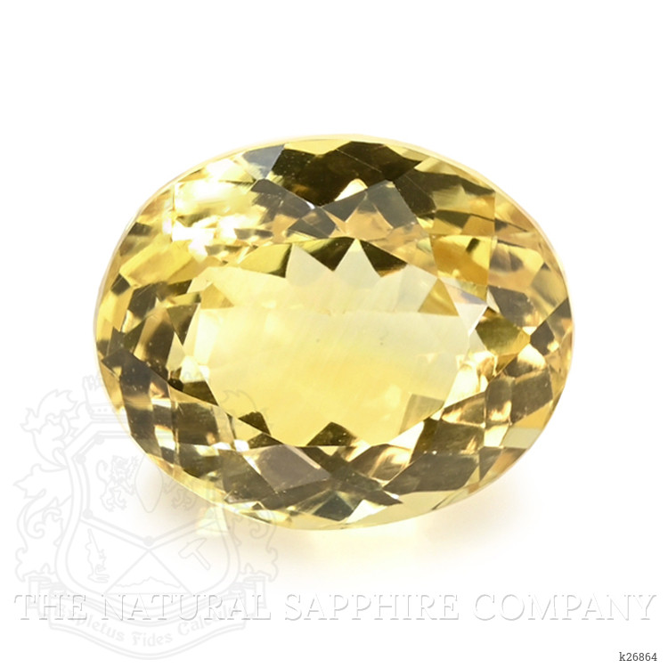 8.86 Ct. Yellow Citrine from Ceylon (Sri Lanka)