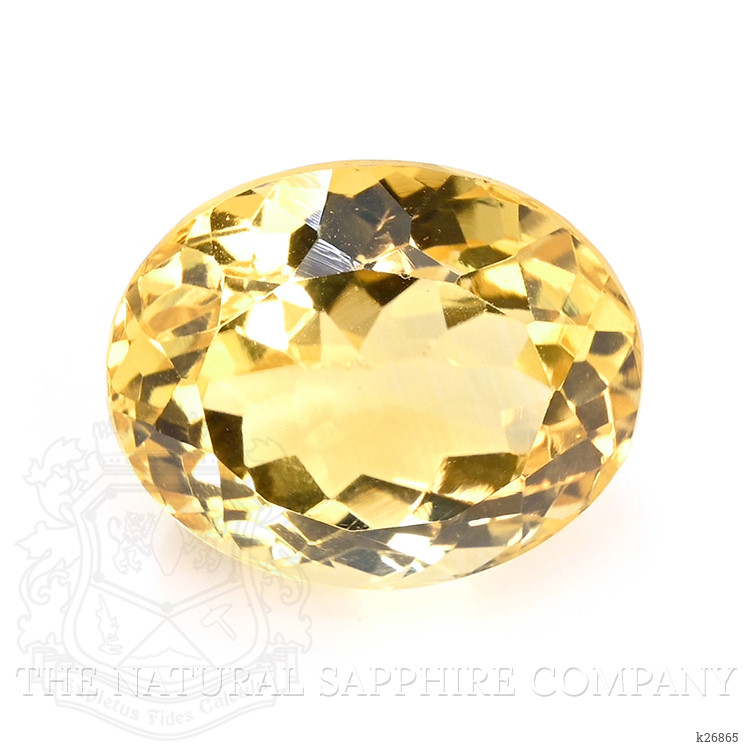 7.21 Ct. Yellow Citrine from Ceylon (Sri Lanka)
