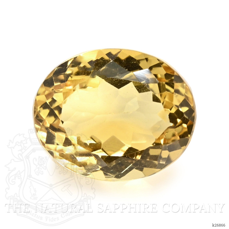 8.52 Ct. Yellow Citrine from Ceylon (Sri Lanka)