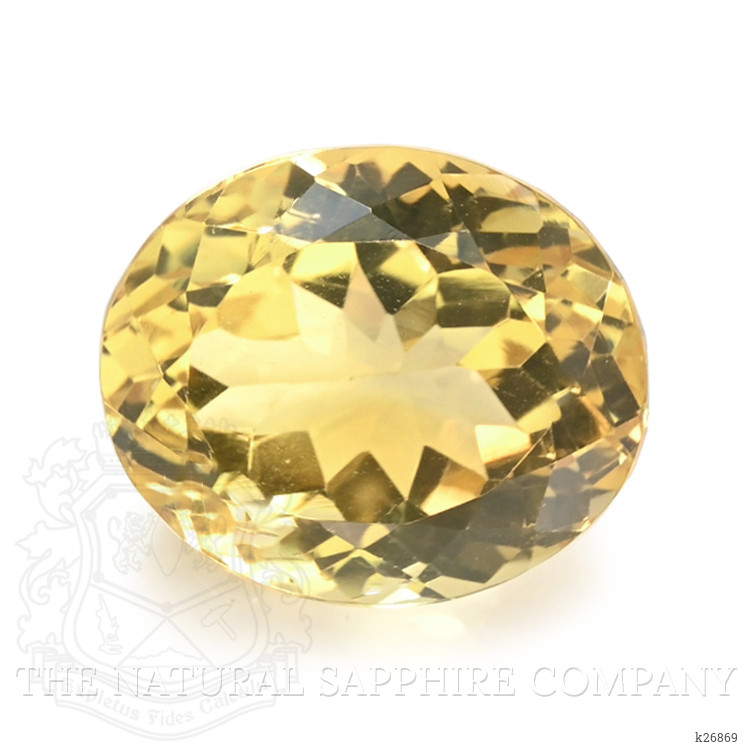 8.05 Ct. Yellow Citrine from Ceylon (Sri Lanka)