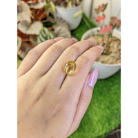 8.05 Ct. Yellow Citrine from Ceylon (Sri Lanka) Life Style