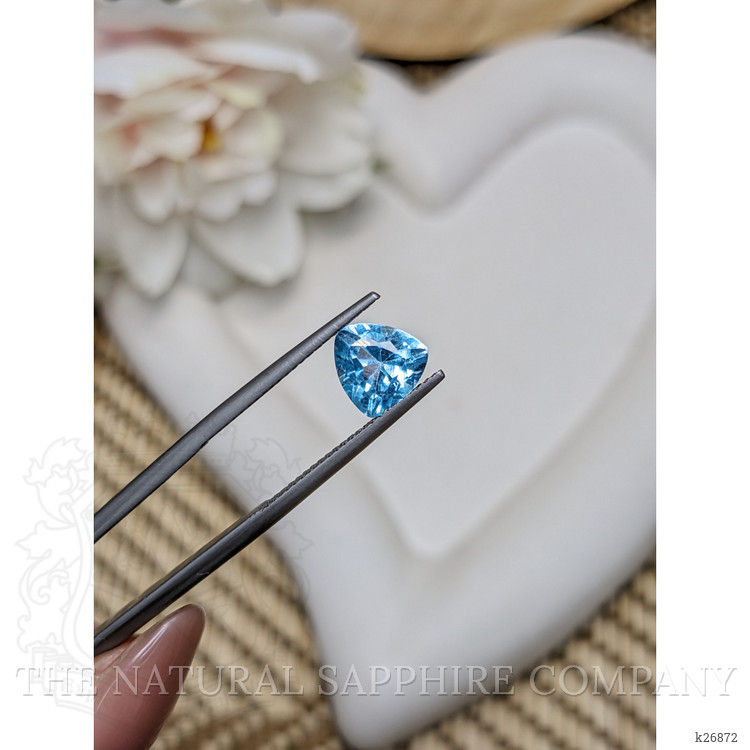 2.27 Ct. Blue Topaz from Ceylon (Sri Lanka)