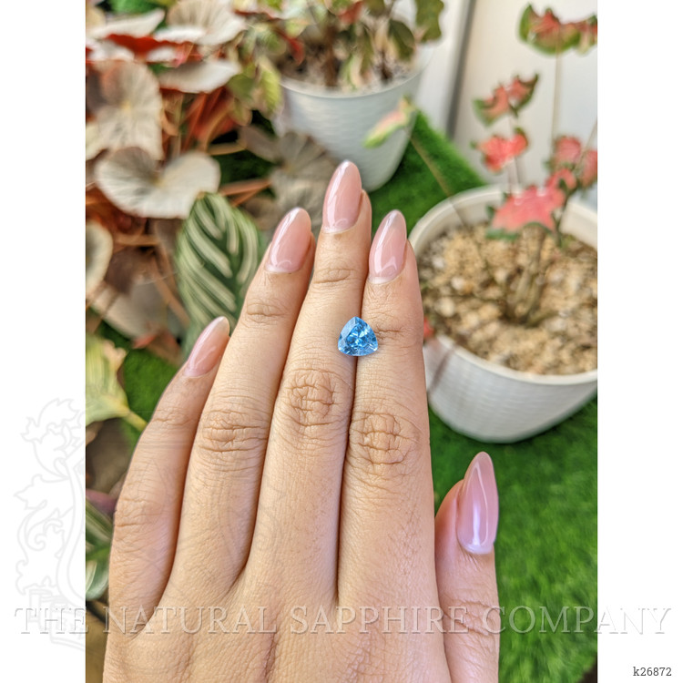 2.27 Ct. Blue Topaz from Ceylon (Sri Lanka)