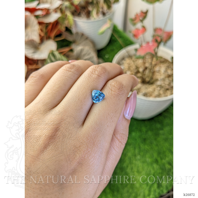 2.27 Ct. Blue Topaz from Ceylon (Sri Lanka)