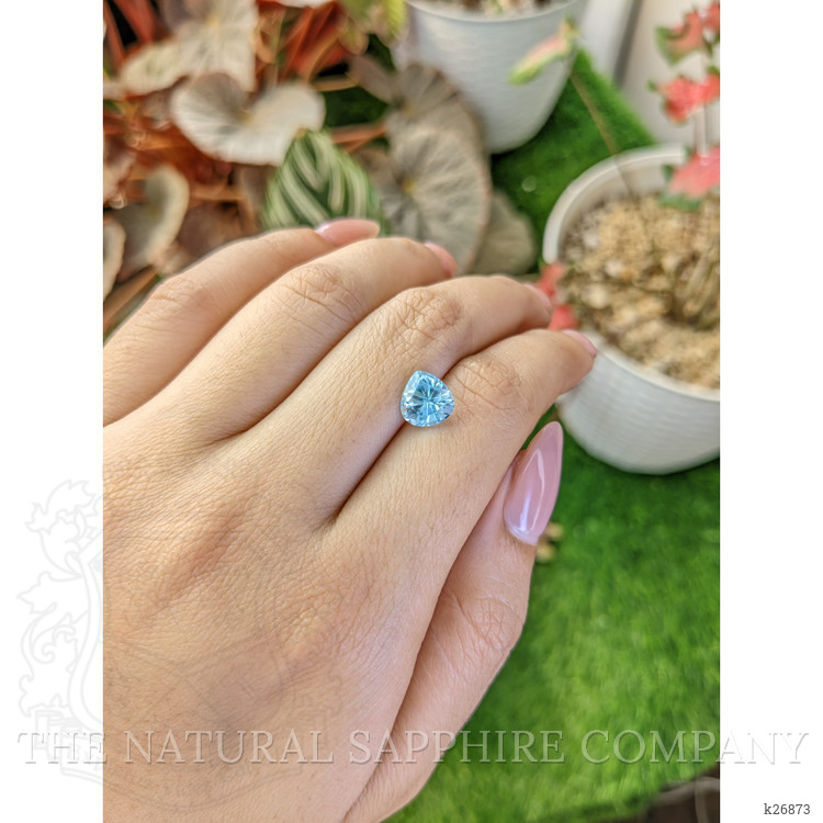 2.46 Ct. Sky Blue Topaz from Ceylon (Sri Lanka)