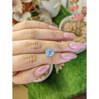 3.41 Ct. Sky Blue Topaz from Ceylon (Sri Lanka) Life Style