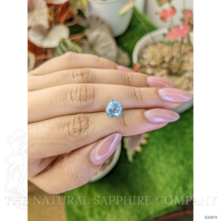 2.49 Ct. Sky Blue Topaz from Ceylon (Sri Lanka)