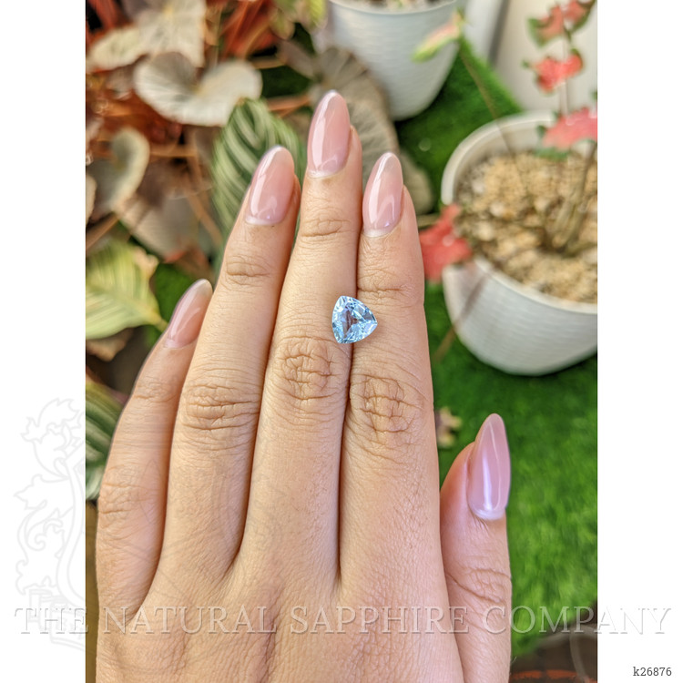 2.49 Ct. Sky Blue Topaz from Ceylon (Sri Lanka)