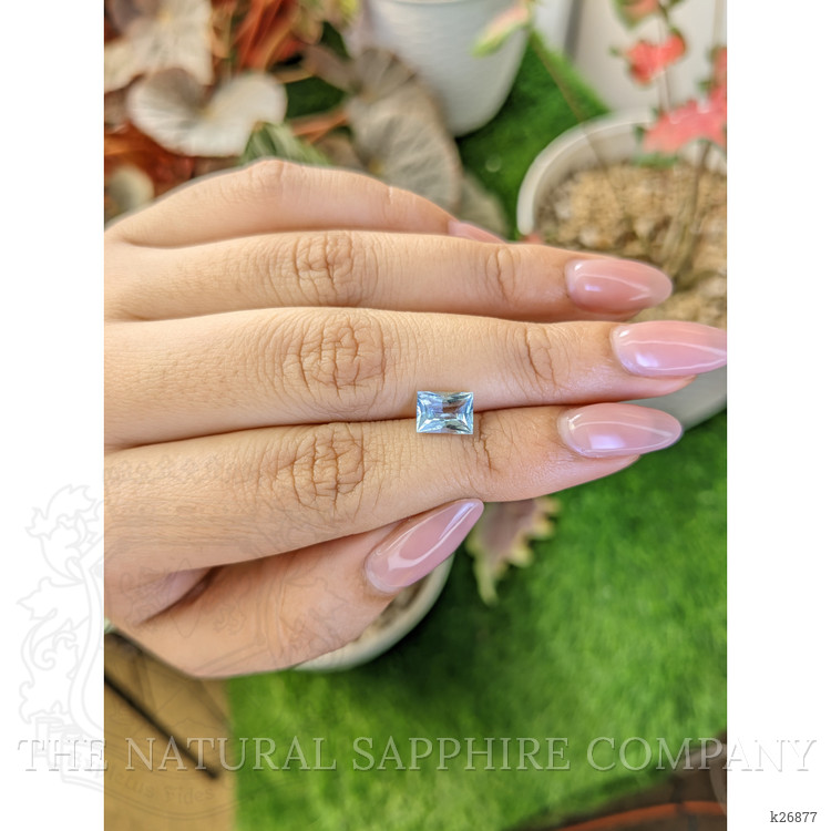1.23 Ct. Swiss Blue Topaz from Ceylon (Sri Lanka)