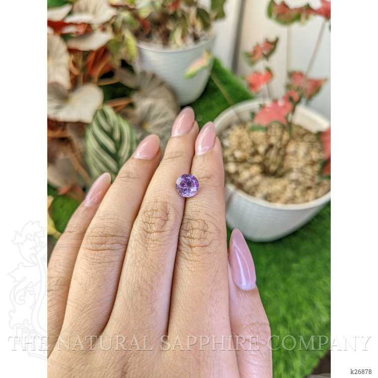 2.28 Ct. Purple Amethyst from Ceylon (Sri Lanka)