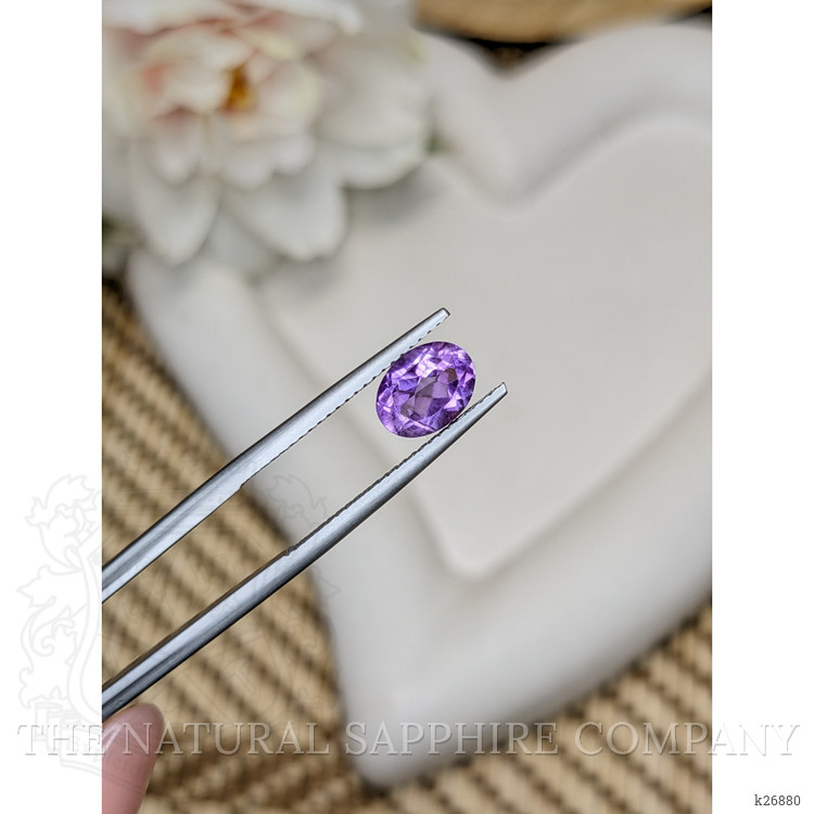 1.42 Ct. Purple Amethyst from Ceylon (Sri Lanka)