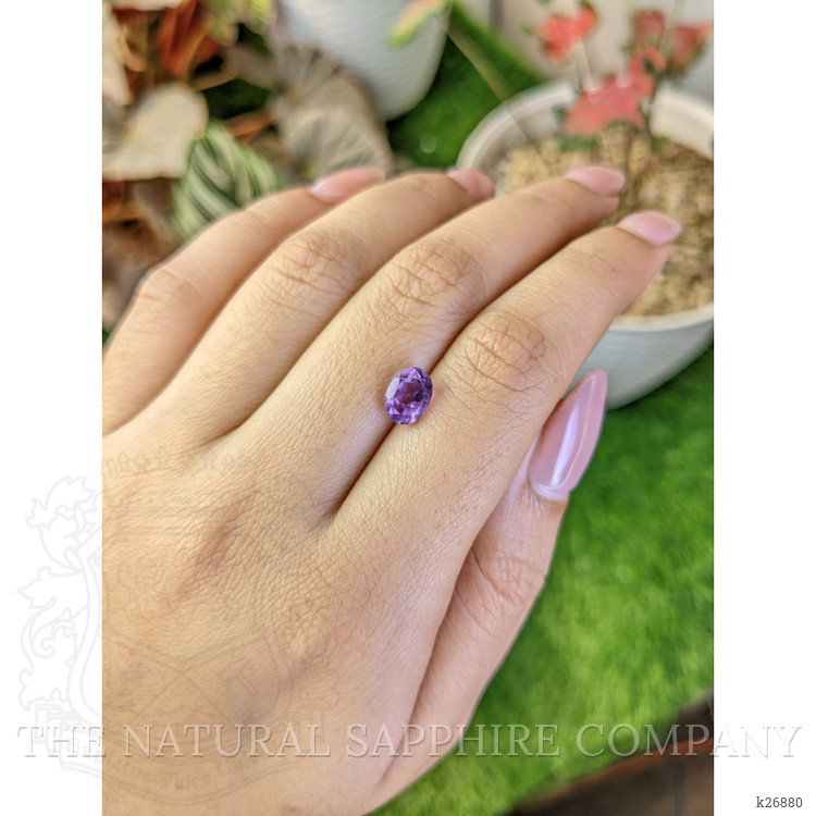 1.42 Ct. Purple Amethyst from Ceylon (Sri Lanka)