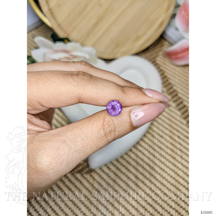 1.98 Ct. Purple Amethyst from Ceylon (Sri Lanka)