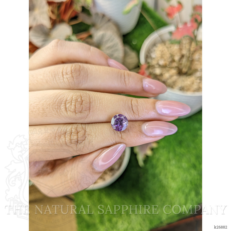 2.27 Ct. Purple Amethyst from Ceylon (Sri Lanka)