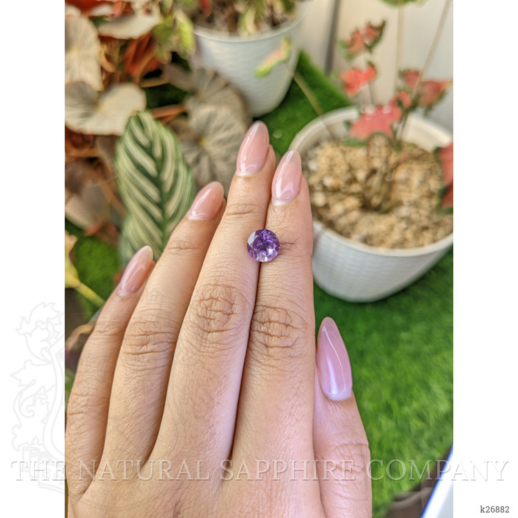 2.27 Ct. Purple Amethyst from Ceylon (Sri Lanka)