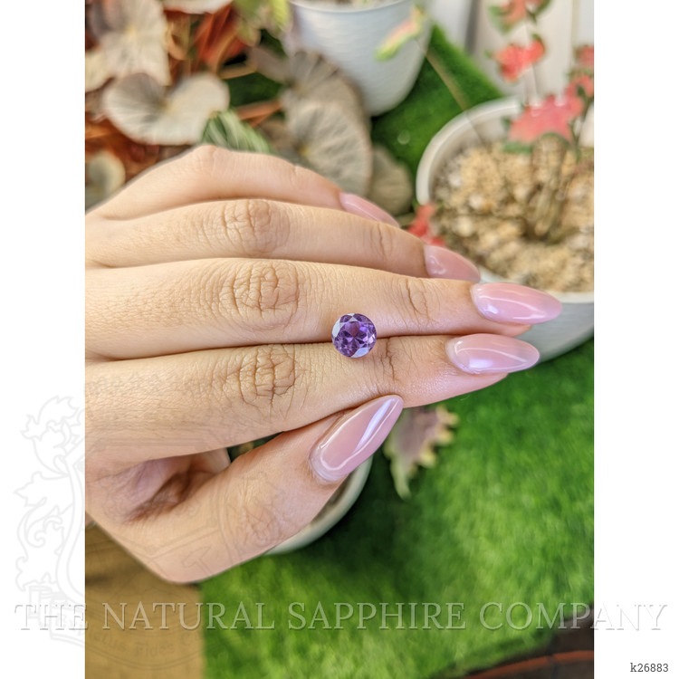 2.51 Ct. Purple Amethyst from Ceylon (Sri Lanka)