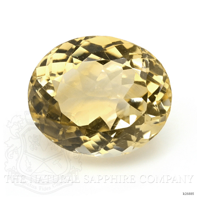 8.39 Ct. Yellow Citrine from Ceylon (Sri Lanka)