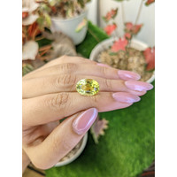 7.45 Ct. Lemon Quartz from Madagascar Life Style