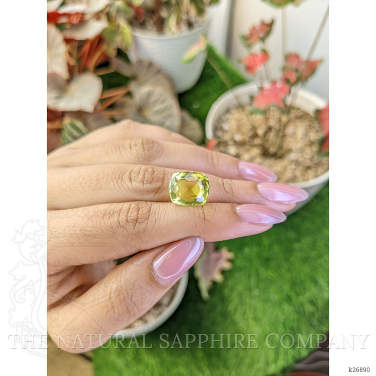 6.78 Ct. Lemon Quartz from Madagascar